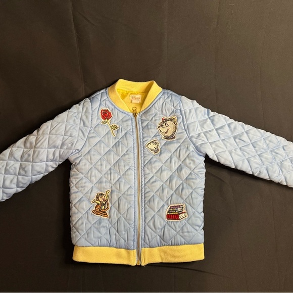 Disney Other - Disney Blue and Yellow Quilted Puffer Jacket